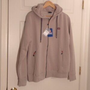 New Norway 1963 Designer Sweatsuit (Beige) Jacket (XL) Pants (L)